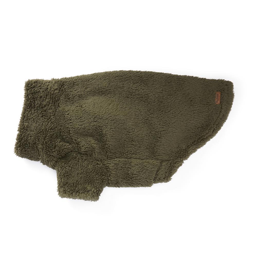 Barbour Brindle Fleece Dog Jumper